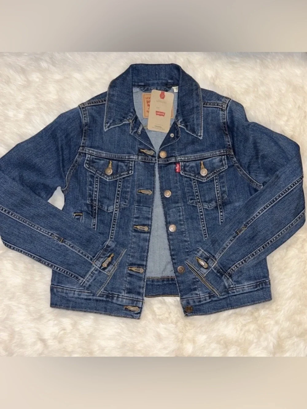 H&M Classic Blue Denim Jean Jacket
